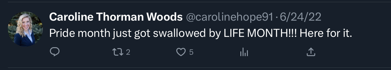 no pride month