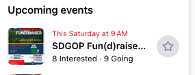 SSDGOP Golf Outing